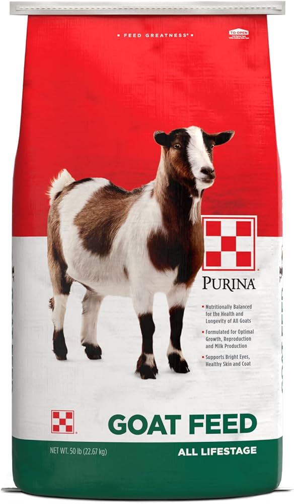 Purina Alimentación de cabra - Bolsa de 50 libras (50 libras)